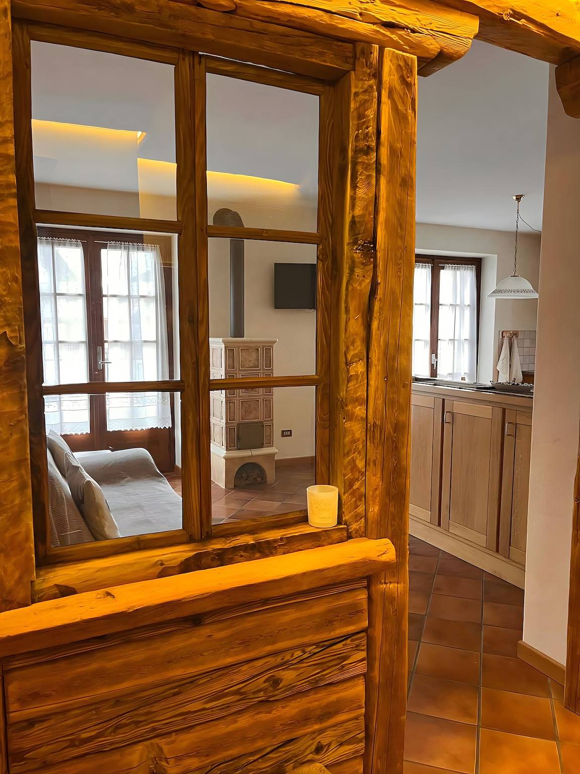 Ganze Wohnung, Apartment 'Fior Di Montagna' mit Bergblick, Gemeinschaftsterrasse und Wlan in Bormio, Bormio Gemeinde