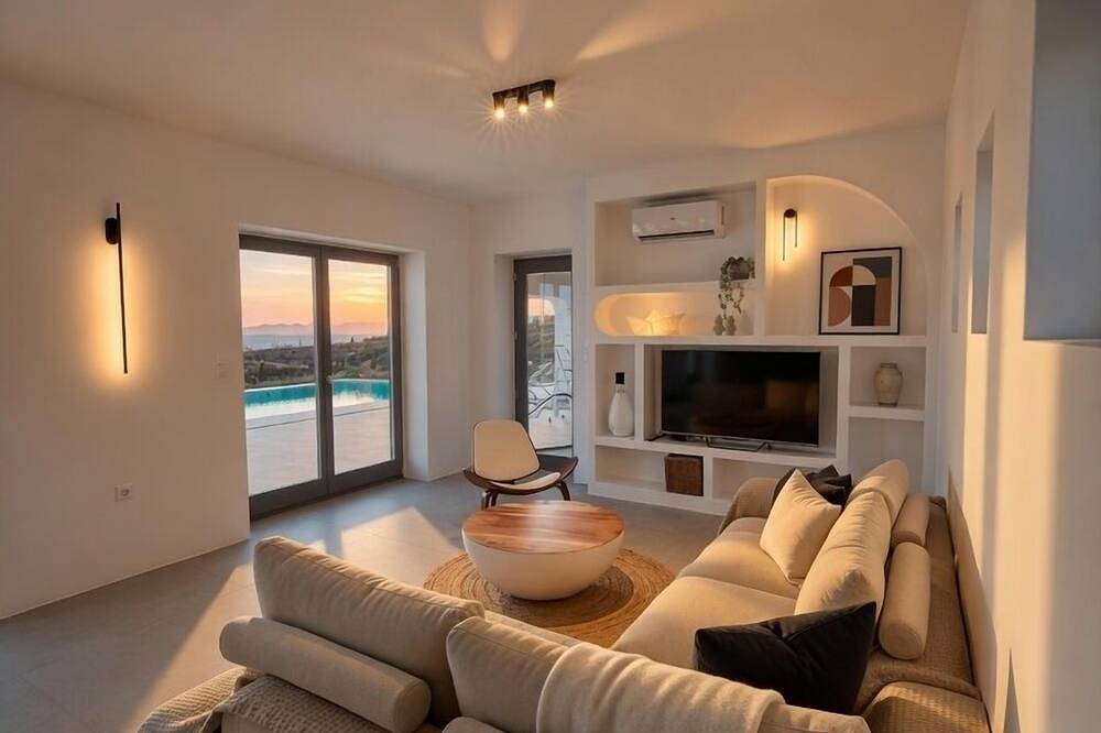 Faragas Hill Harmony Villa in Aliki, Paros