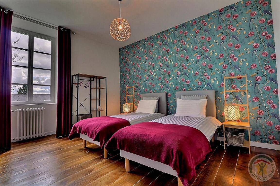 Ô Jardin Sakura - Maison d'hôtes - Chambre Pivoine in Tremblay, Fougères-Vitré