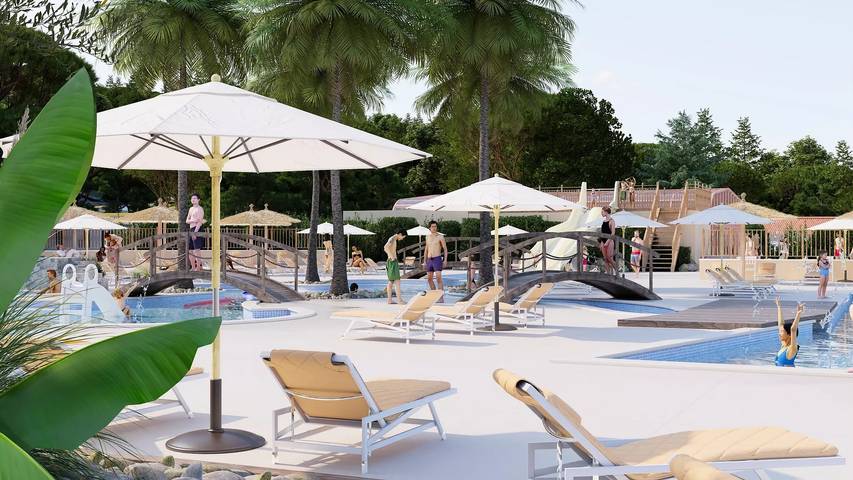 Mobil home pour 6 personnes, avec piscine, animaux acceptés à Vitrac - 3