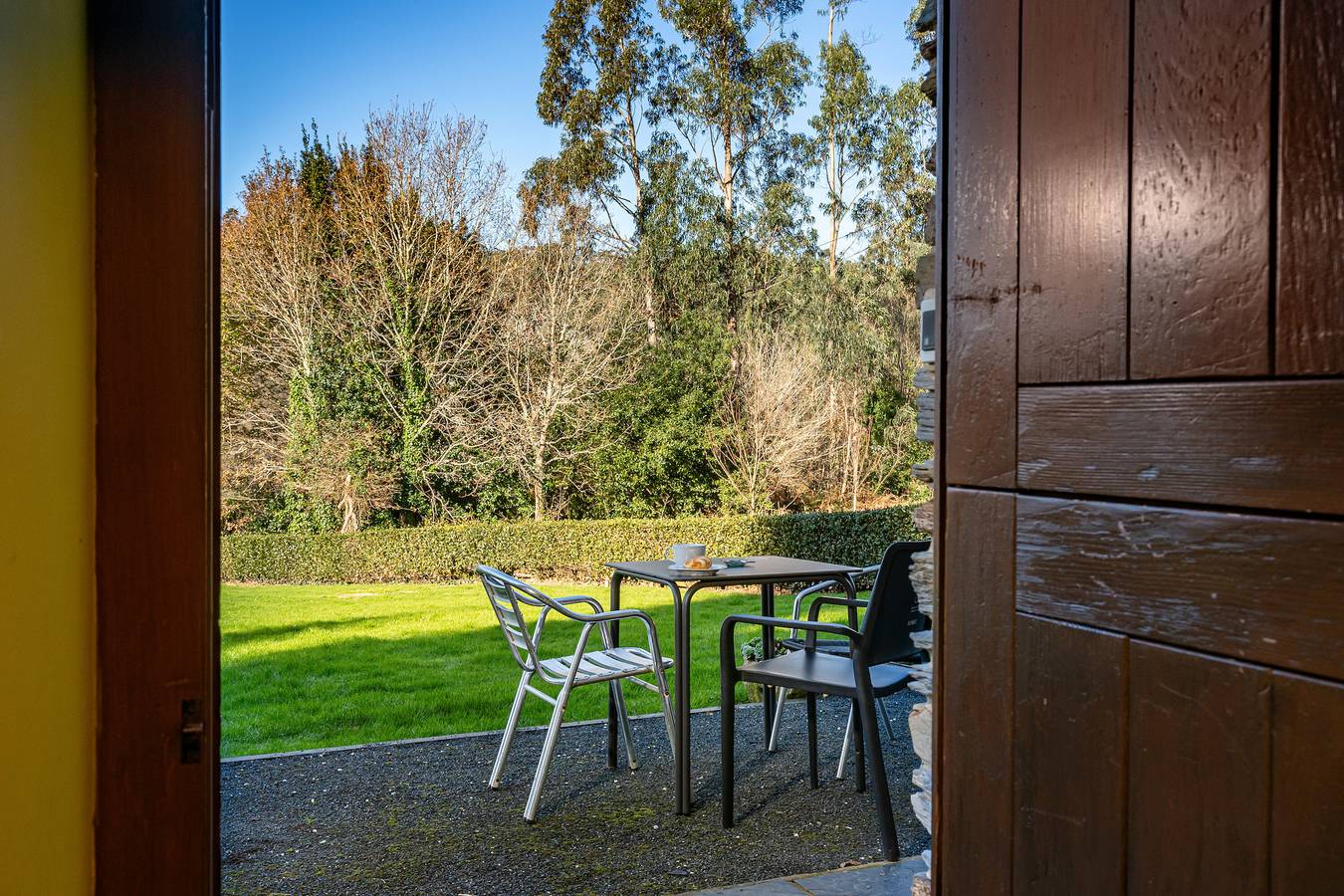Landhaus 'Bimbieiro' mit gemeinsamer Terrasse, Gemeinschaftsgarten und Wi-Fi in Ortigueira, Costa de Galicia