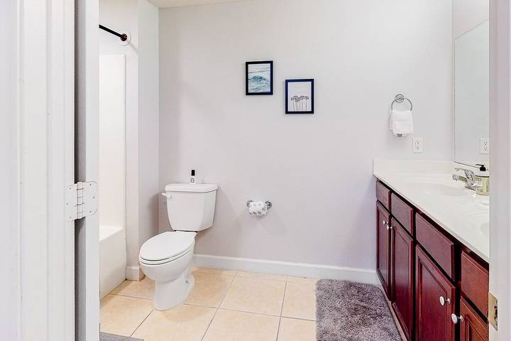 Vacation rental for 6 people, with balcony and pool as well as hot tub in Mexico Beach (FL)