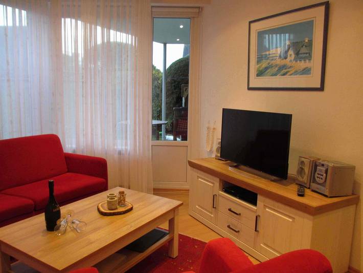 Ferienwohnung für 4 Personen, mit Balkon und Terrasse in Westerland - 4