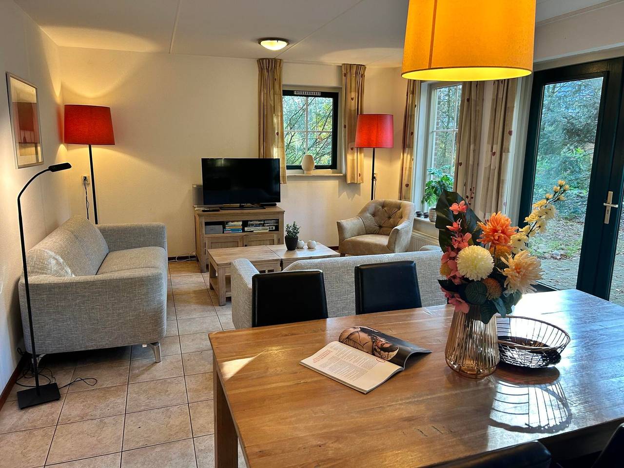 Freistehender 6-Personen-Bungalow für Familien in Hooghalen, Drenthe