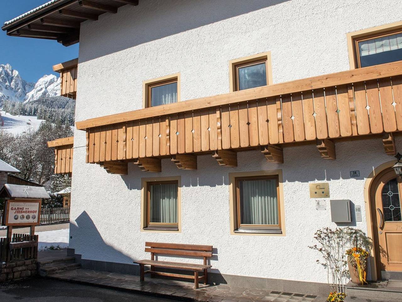 Ganze Ferienwohnung, Garni Siebnerhof - Zweibettzimmer mit Bad in Innichen, Karnischer Hauptkamm