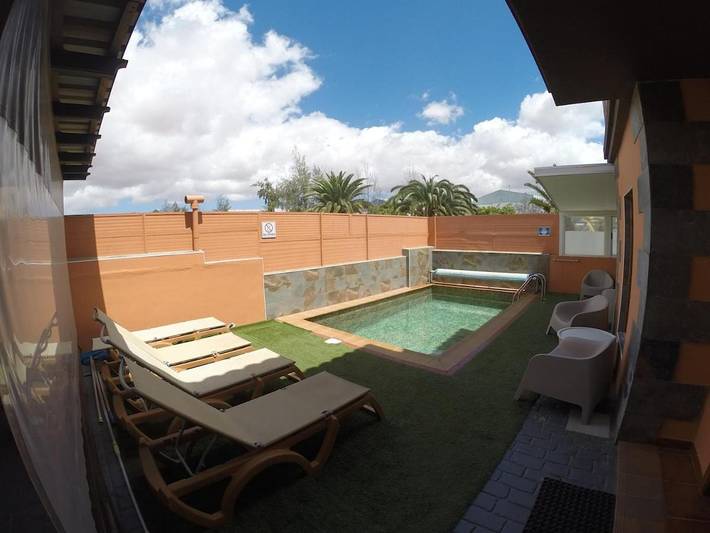 Casa rural para 6 personas, con piscina y terraza en Puerto del Rosario - 4