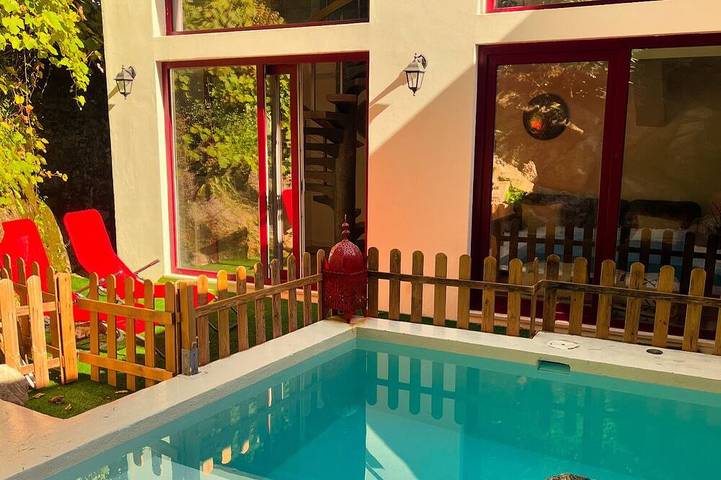 Chalet pour 4 personnes, avec jardin - 1