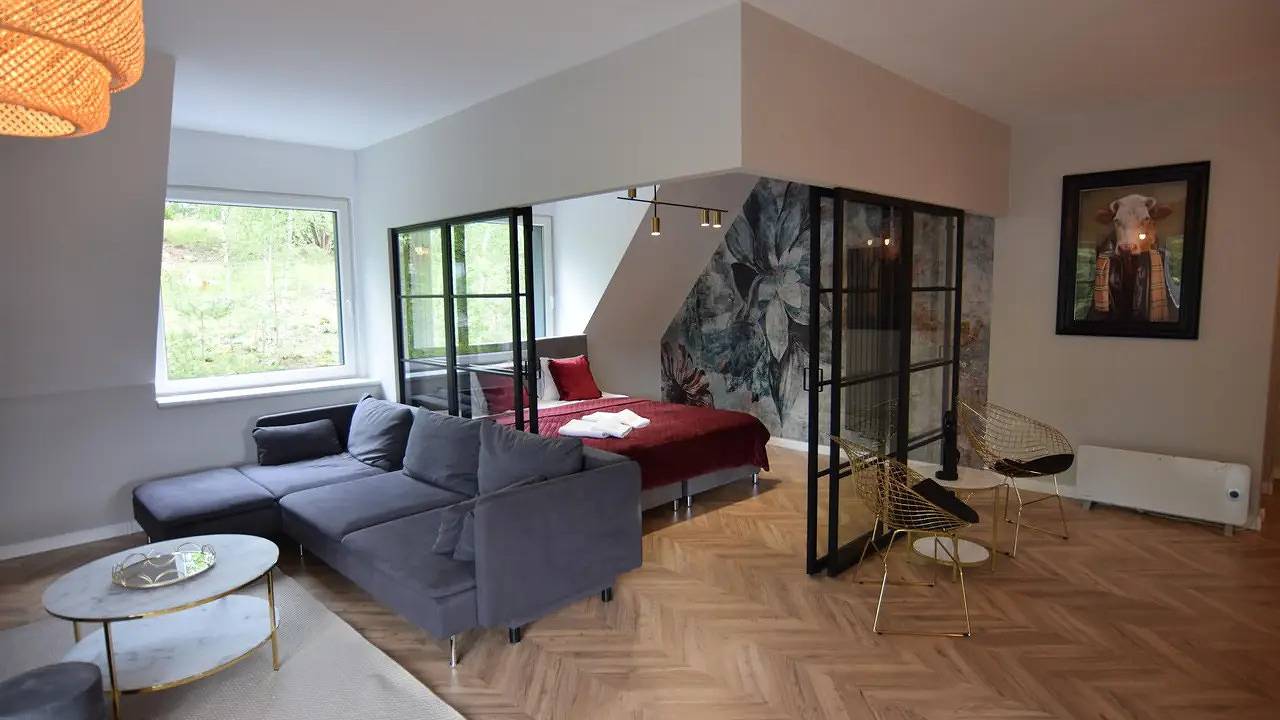 Ganze Ferienwohnung, Ferienwohnung für 8 Personen (120 m²) in Stężyca in Stężyca, powiat kartuski