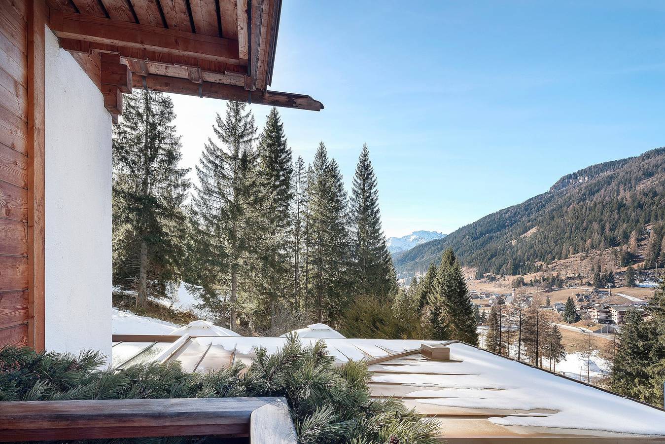 Camera 'Doppia' con vista sulle montagne, terrazza condivisa e Wi-Fi in Pera di Fassa, San Giovanni di Fassa