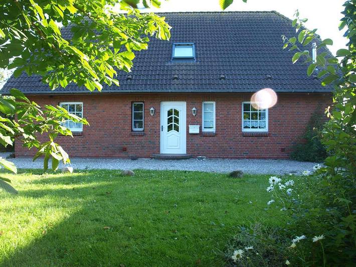 Ferienwohnung für 4 Personen, mit Garten und Ausblick auf Eiderstedt
