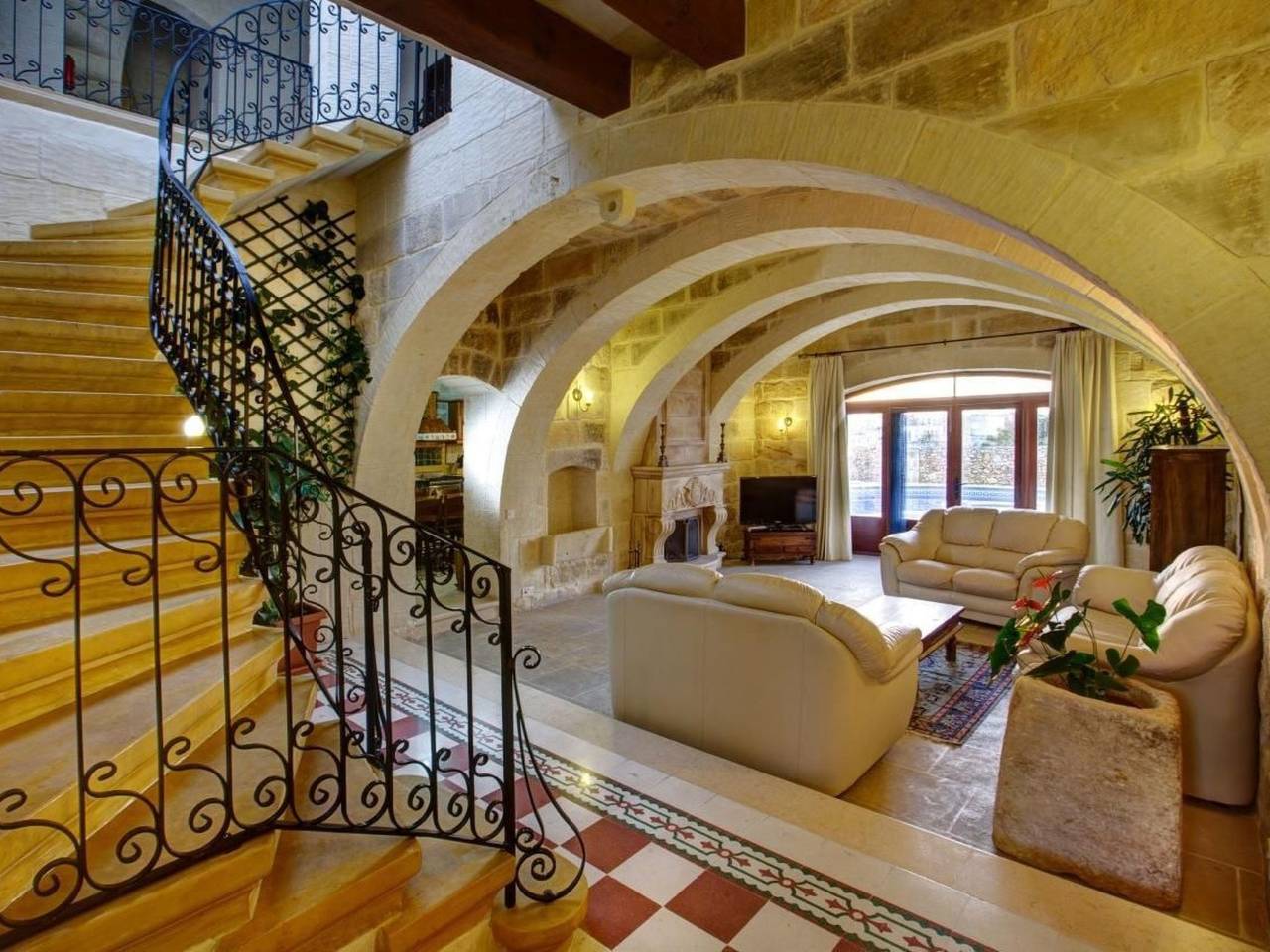 Villa "Ta Menzja" mit Garten, Grill und Terrasse in Xaghra, Gozo
