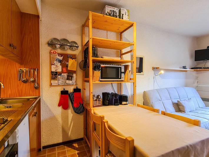 Ganzes Studio, Gemütliches Studio, Südbalkon, nahe Pisten, Skischließfach in Flaine, Arâches-la-Frasse
