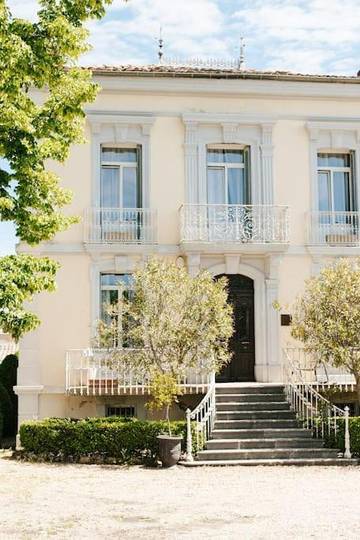Maison d’hôte pour 2 personnes, avec jardin ainsi que piscine et vue à Magalas