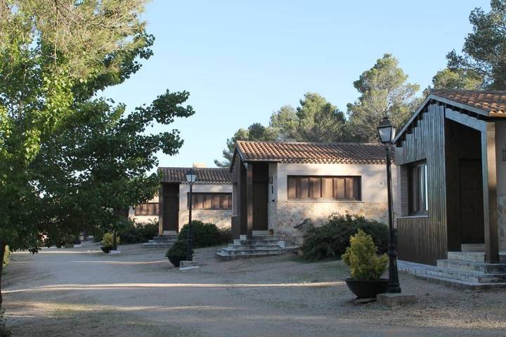 Chalet para 7 personas, con Terraza además de Jardín y Piscina en Provincia de Cuenca