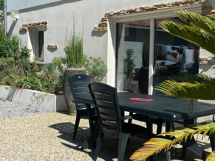 Ferienwohnung für 4 Personen, mit Terrasse und Pool sowie Ausblick - 1