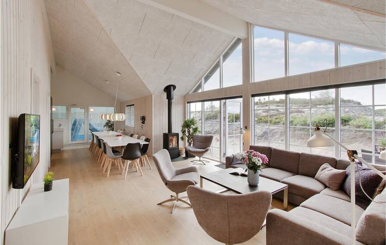 Ferienhaus für 18 Personen, mit Sauna und Terrasse sowie Whirlpool und Pool, mit Haustier in Henne Strand - 4