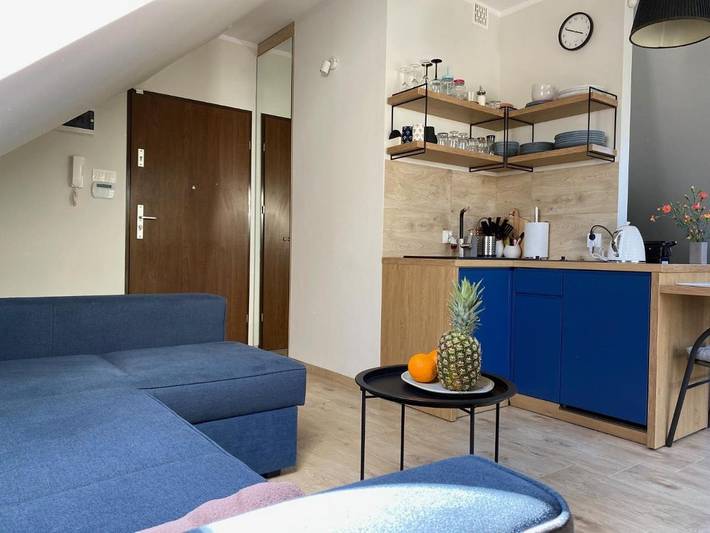 Apartament wakacyjny dla 4 osób, z widok i balkon, zwierzęta dozwolone w Dębki