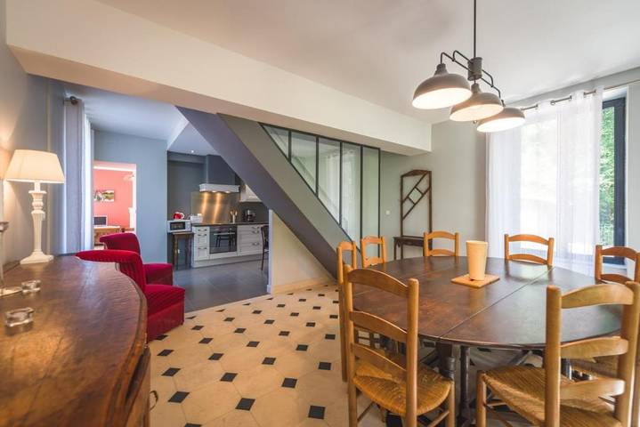 Maison de vacances pour 8 personnes, avec Terrasse et Jardin