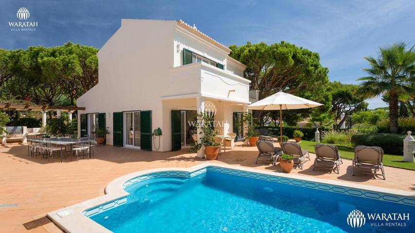 Villa para 6 pessoas, com varanda e piscina em Vale do Lobo