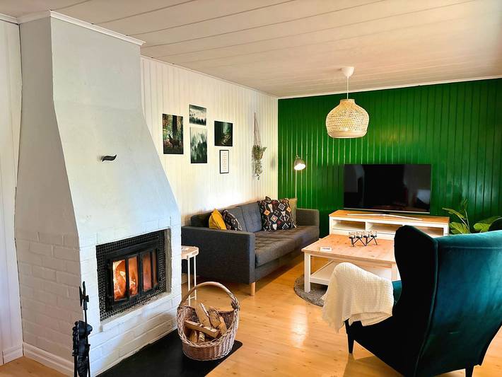 Villa Lotte – holiday home with sauna, fireplace & boat near Alsterbro, Småland in Alsterbro, Nybro