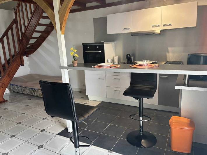 Gîte pour 2 personnes, avec piscine et balcon à Le Gosier - 4