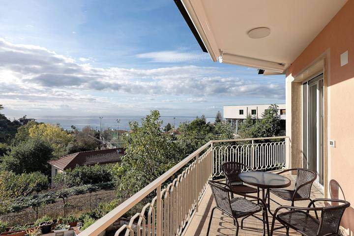 Ferienhaus für 4 Personen, mit Balkon
