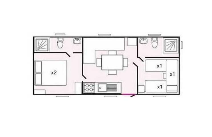 Ferienhaus für 5 Personen, mit Kinderpool und Pool in Moniga del Garda - 2