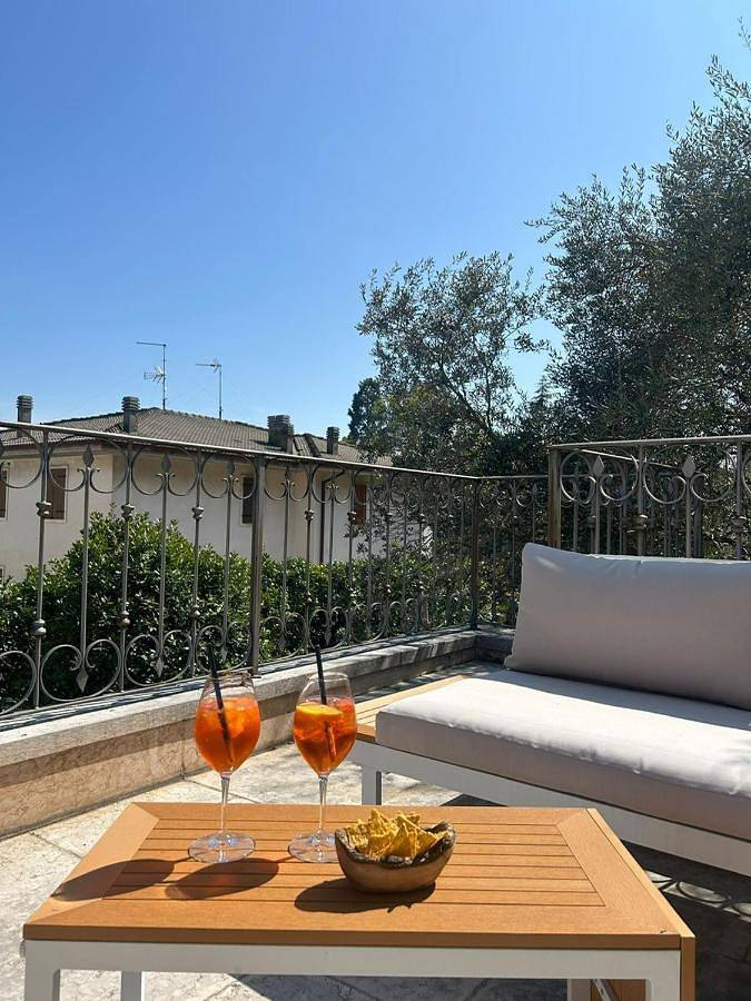 Hotel für 3 Personen, mit Pool und Garten sowie Terrasse in Affi - 4