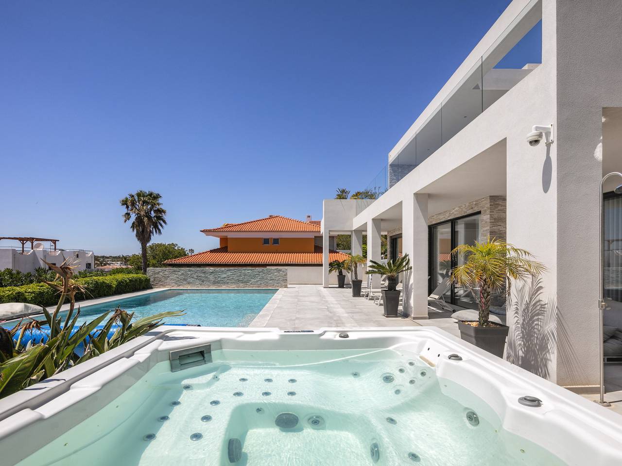 Villa con piscina, vista al mar, Ac - 8 pers. in Santa Maria, São Gonçalo de Lagos