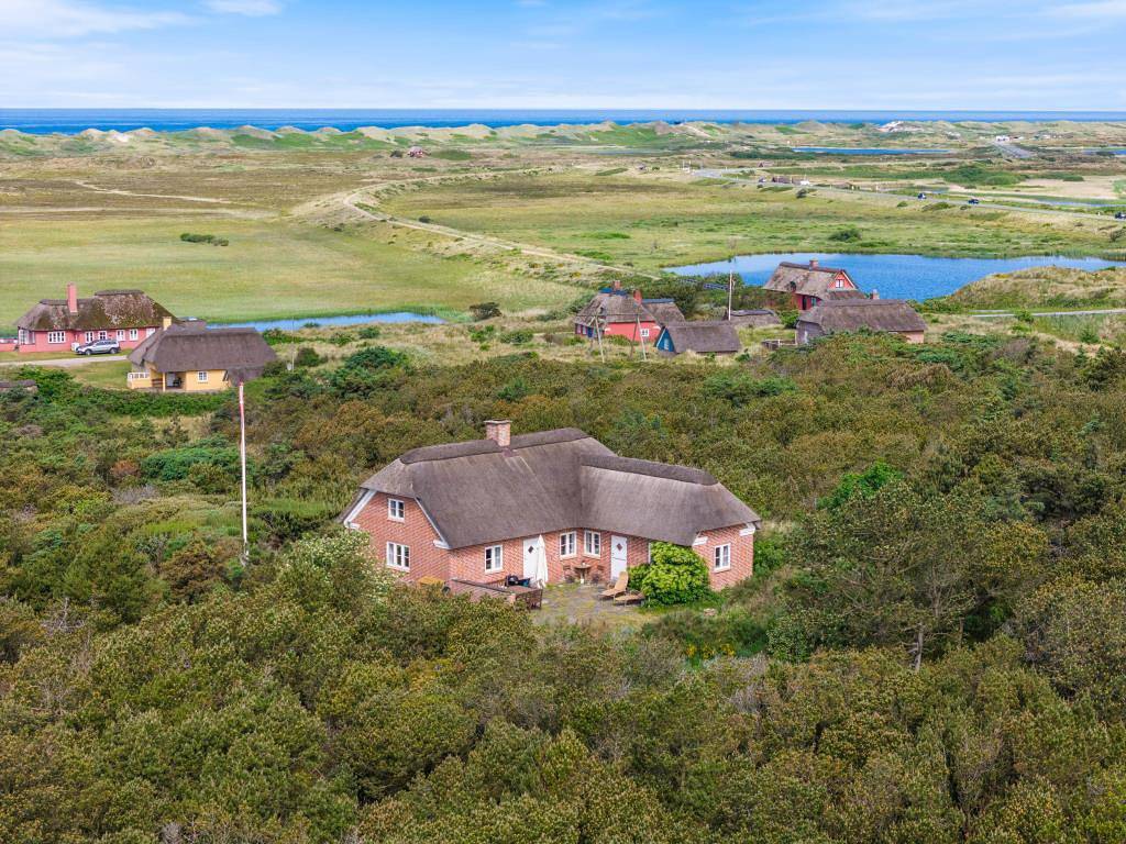 Ferienhaus mit Blick auf die Dünenlandschaft der Nordsee in Nymindegab, Varde