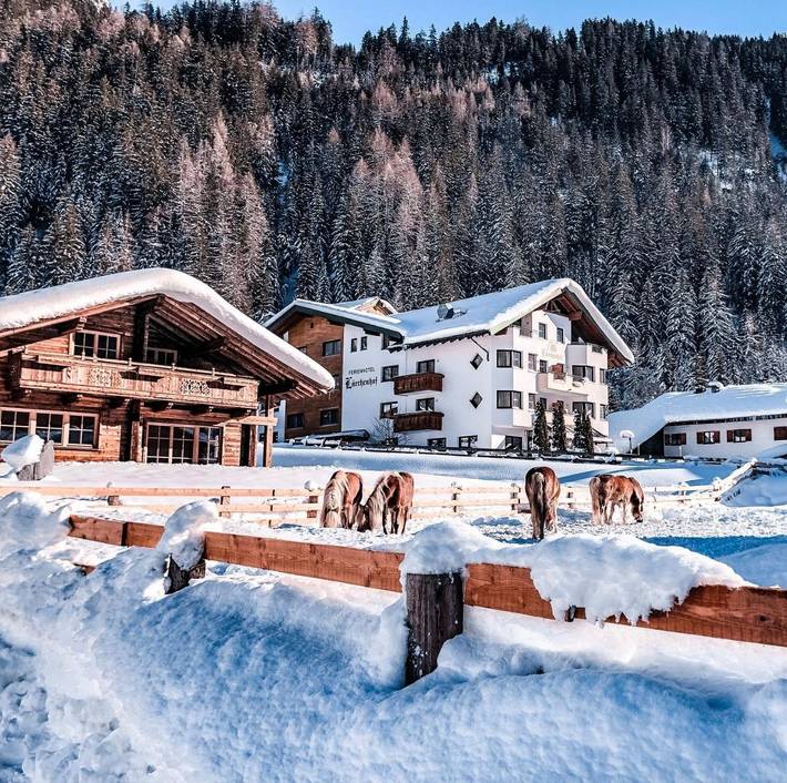 Hotel, with Whirlpool and Terras as well as Zwembad and Sauna in Kaunertal