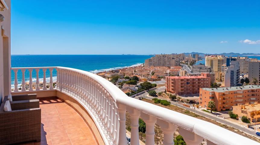 Vakantiewoning voor 4 personen, met Balkon/Terras en Terras in La Manga