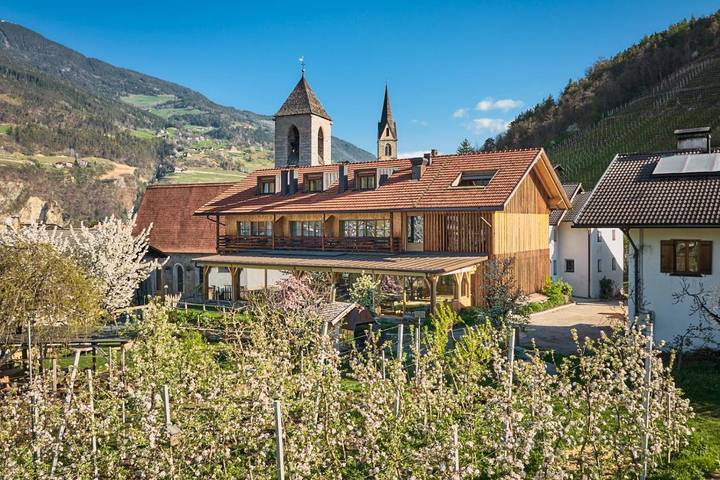 Vakantieappartement voor 5 personen, met tuin en uitzicht, kindvriendelijk in Brixen