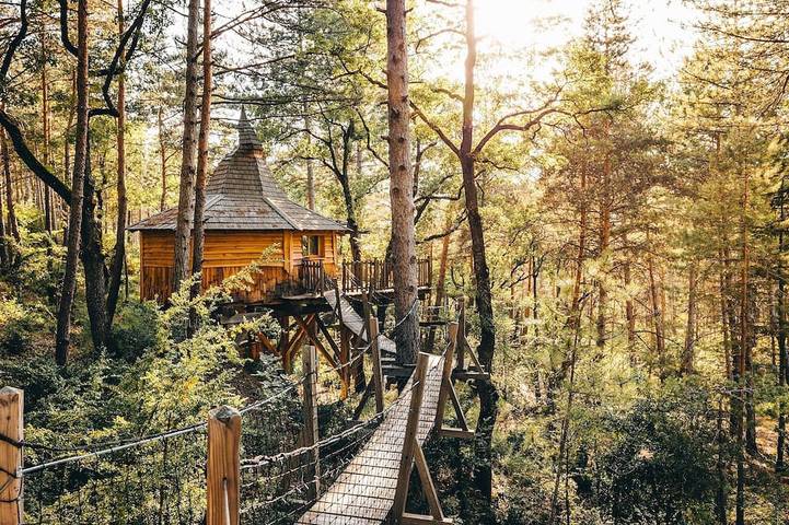 Cabane en bois pour 2 personnes