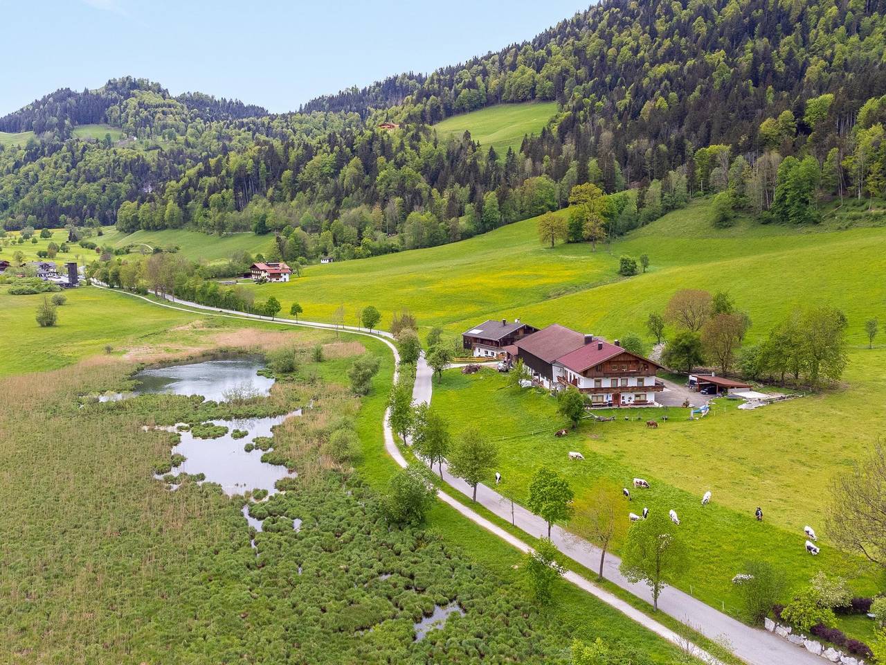 Ganze Wohnung, Alpenloft am Bauernhof, nahe Walchsee in Walchsee, Kaisergebirge