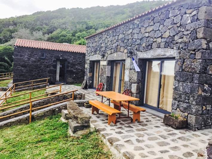 Casa de férias para 4 pessoas, com Terraço em Ilha Graciosa