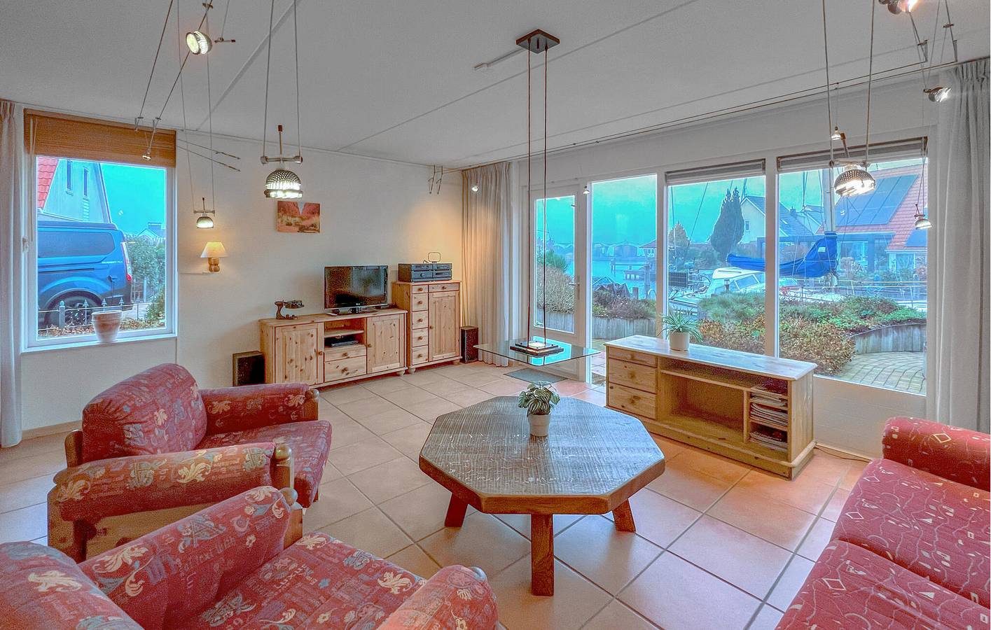 Ferienhaus für 4 Personen mit Ausblick in Lemmer, Ijsselmeer