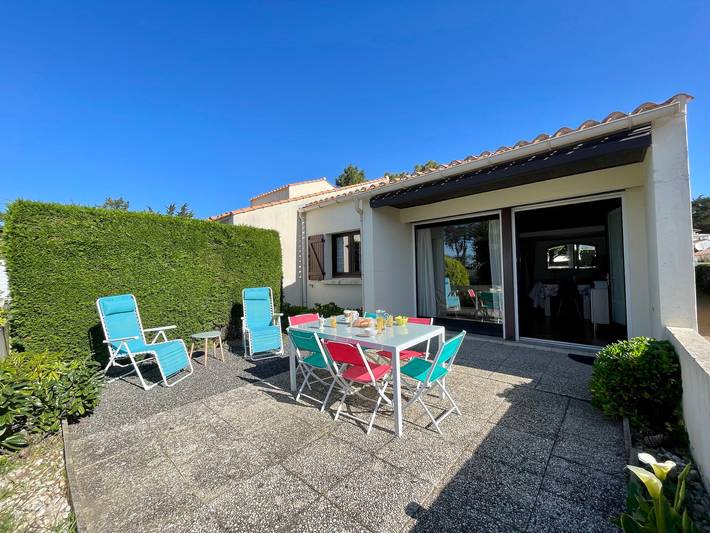 Location de vacances pour 6 personnes, avec terrasse à Bretignolles-sur-Mer