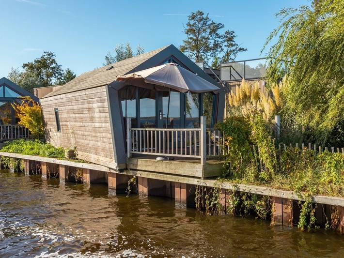 De Wiedense Meren - Tiny House Havenzicht | 4p in Nationalpark Weerribben-Wieden