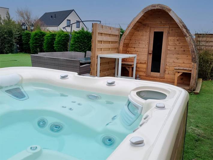 Location de vacances pour 18 personnes, avec jardin ainsi que jacuzzi et sauna à Middelkerke - 2