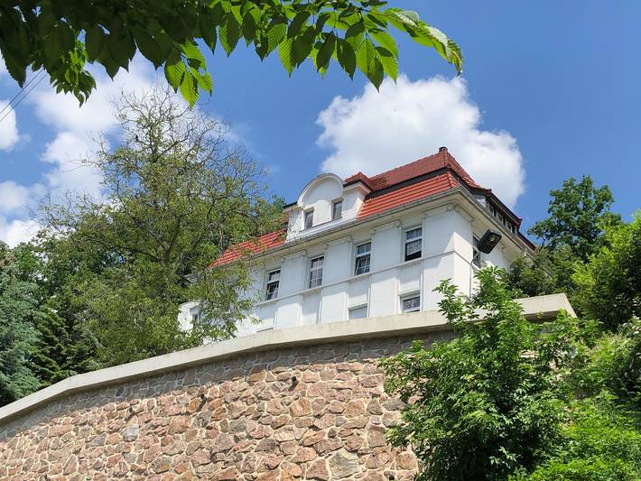 Ferienwohnung für 2 Personen, mit Garten und Ausblick in Dresden
