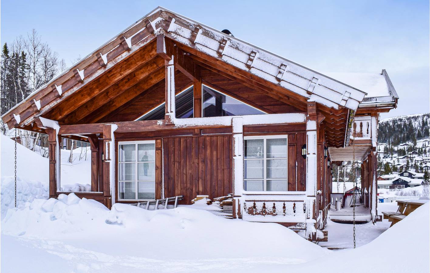 Ferienhaus für 7 Personen mit Terrasse in Kvitåvatn, Tinn