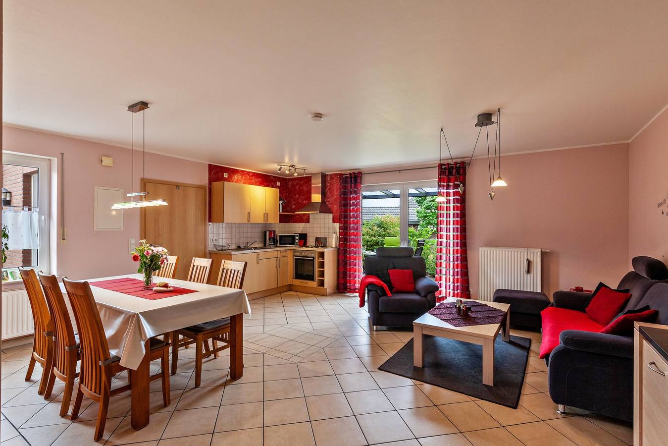 Apartamento entero, Apartamento 'Rose' con terraza privada, jardín privado y Wi-Fi in Kalkar, Lower Rhine