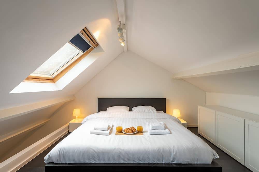 Geheel appartement, Europea Brussels Luxe duplex terrasresidentie - Flagey in Elsene, Brussel en omgeving