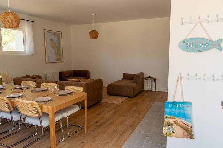 Gîte pour 8 personnes, avec vue et jardin dans Plage de Boyardville - 3