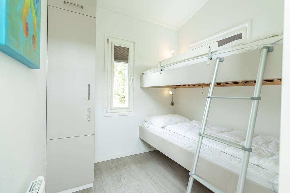 Dieses Chalet liegt am Rande des Parks (mit Blick auf den Pool) und ist komplett ausgestattet. Die s in Burgh-Haamstede, Zeeuwse Kust