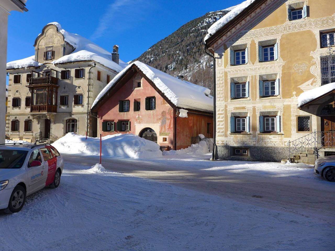 Geheel appartement, Chesa Rossa - Chesa Rossa 2.1 in Bever, Oberengadin