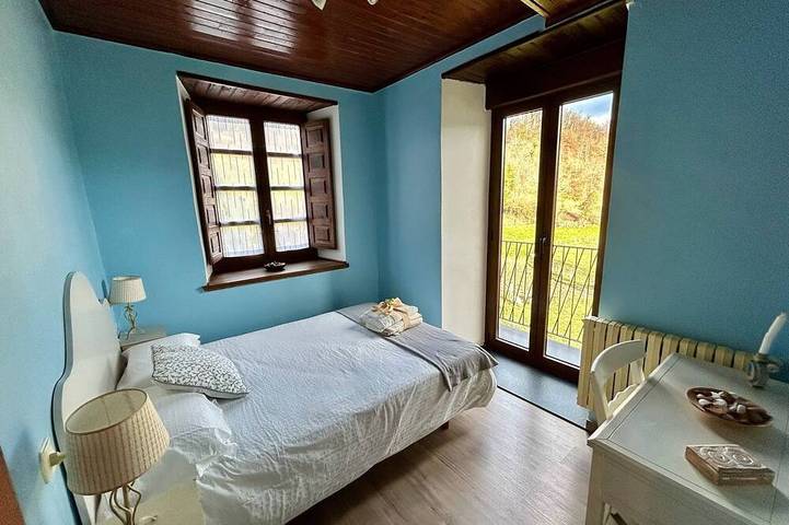 Nature and Relax in Asturias: Arándano apartment (2/4 people) in Cangas del Narcea, Parc Naturel des Sources du Narcea, Degaña et Ibias