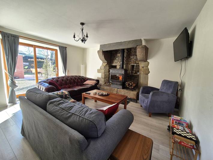 Gîte pour 4 personnes, avec jardin en Bretagne