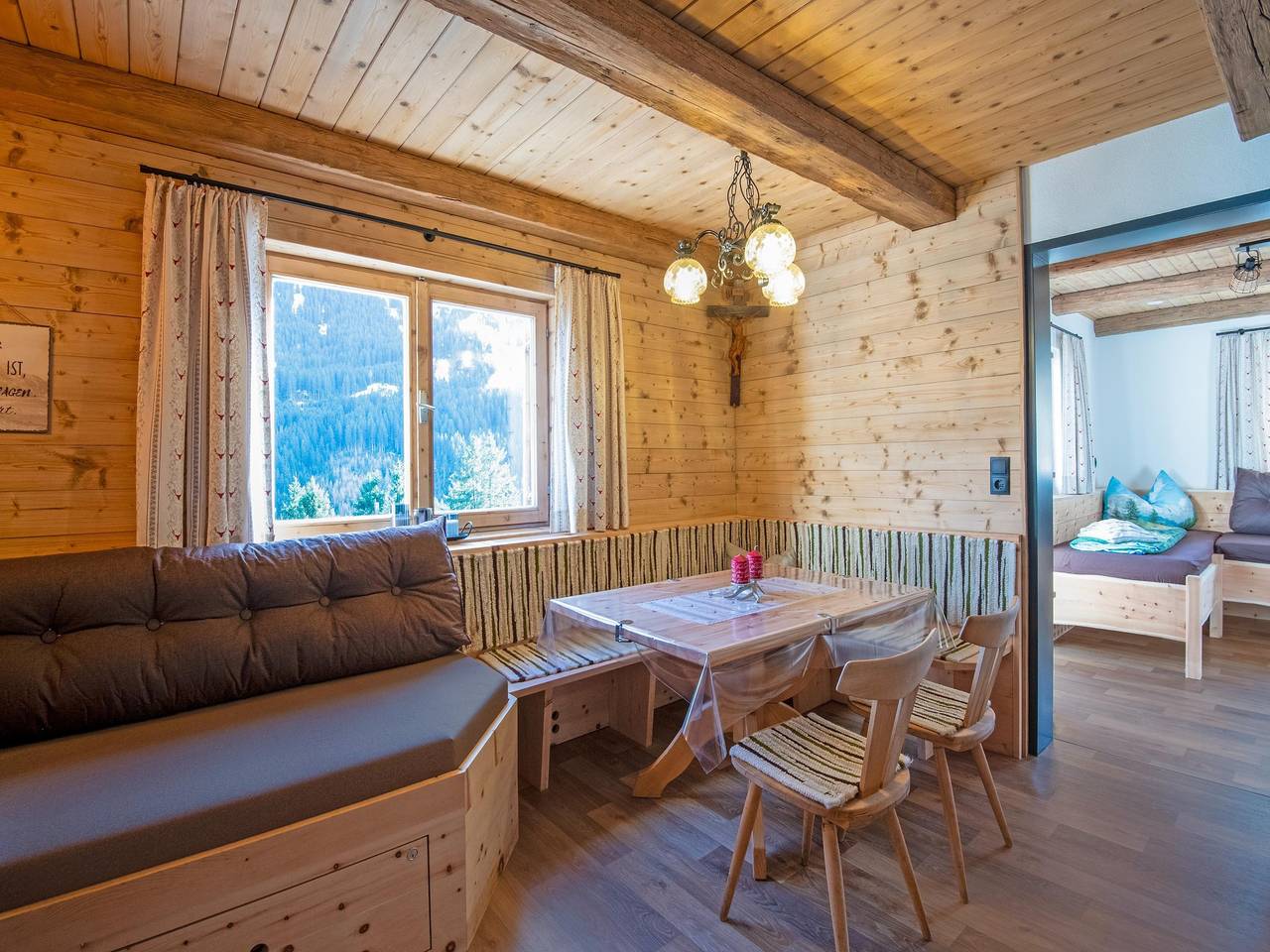 Hütte mit Sauna in Nähe des Skigebiets Spieljoch in Tuxer Alpen, Fügenberg